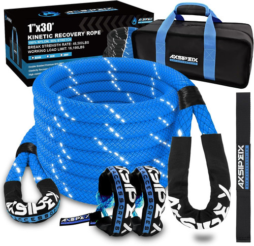 Kinetic recovery rope kit x - rope, 1"