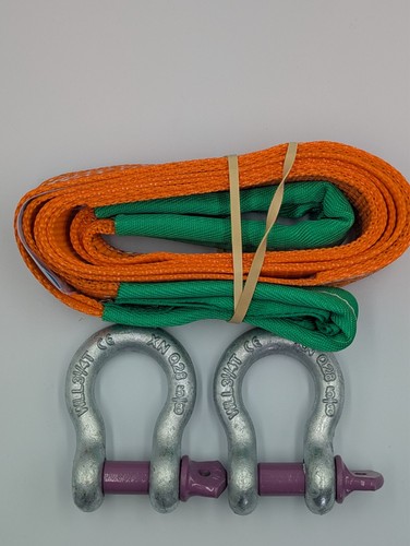 4x4 orange recovery winch - orange,