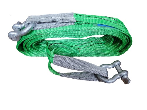 Recovery tow strap with - recovery,
